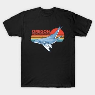 Oregon Pacific Northwest Humpback Whales T-Shirt